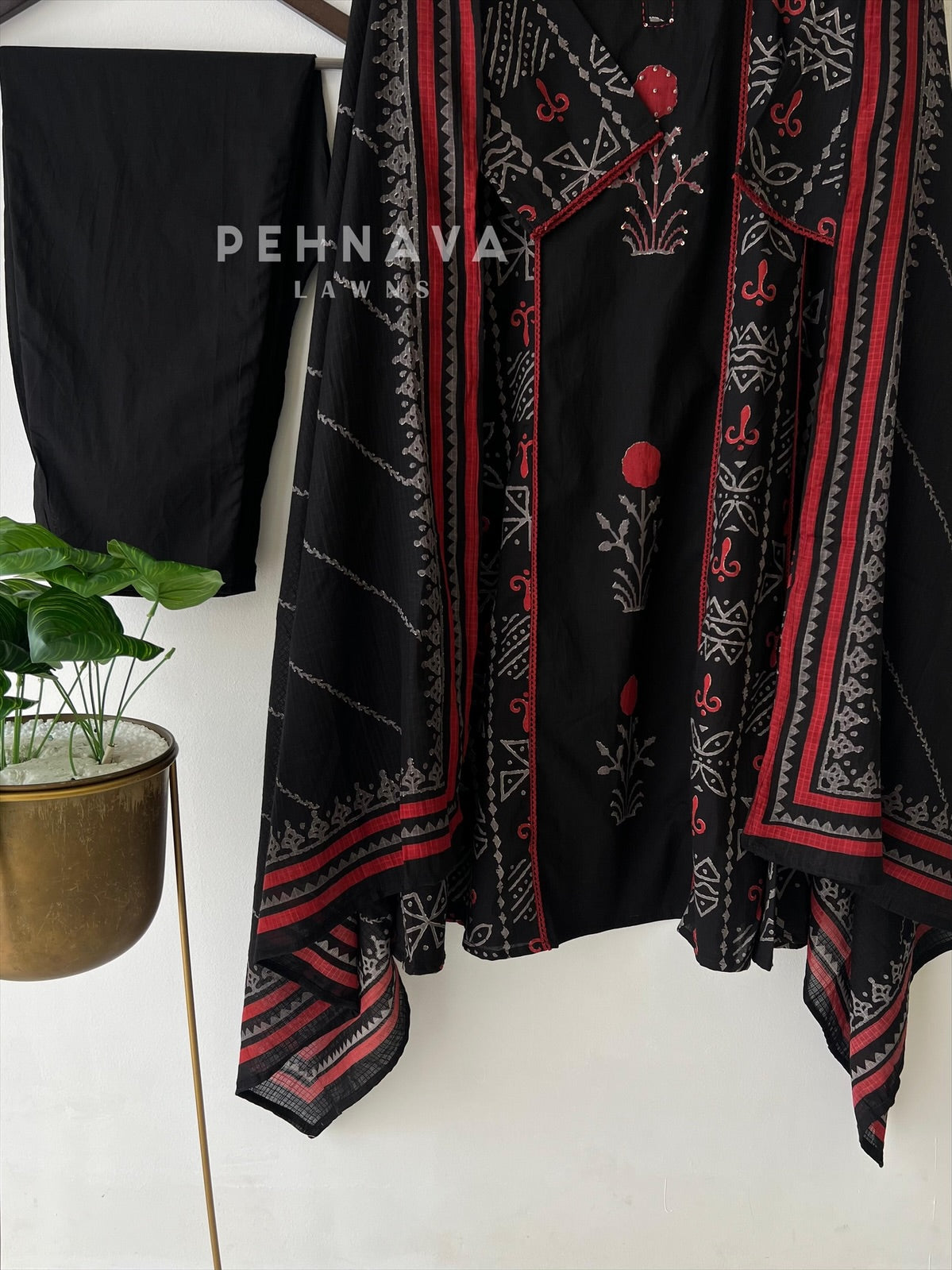 Cotton Printed Suit 13024