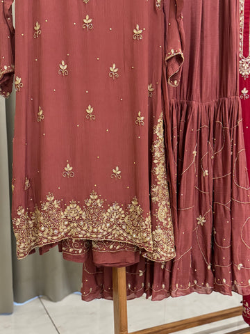 Chinnon  handworked suit-with color options