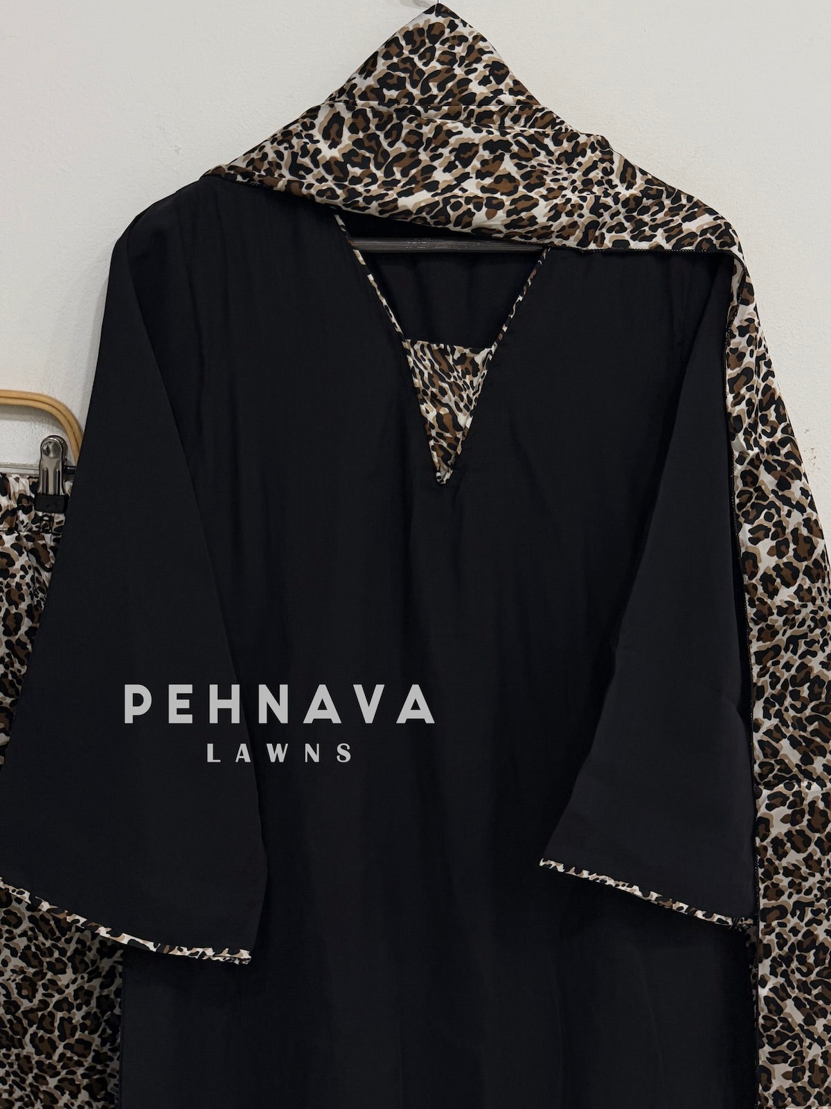 Minimal Animal Printed Three Piece Suit