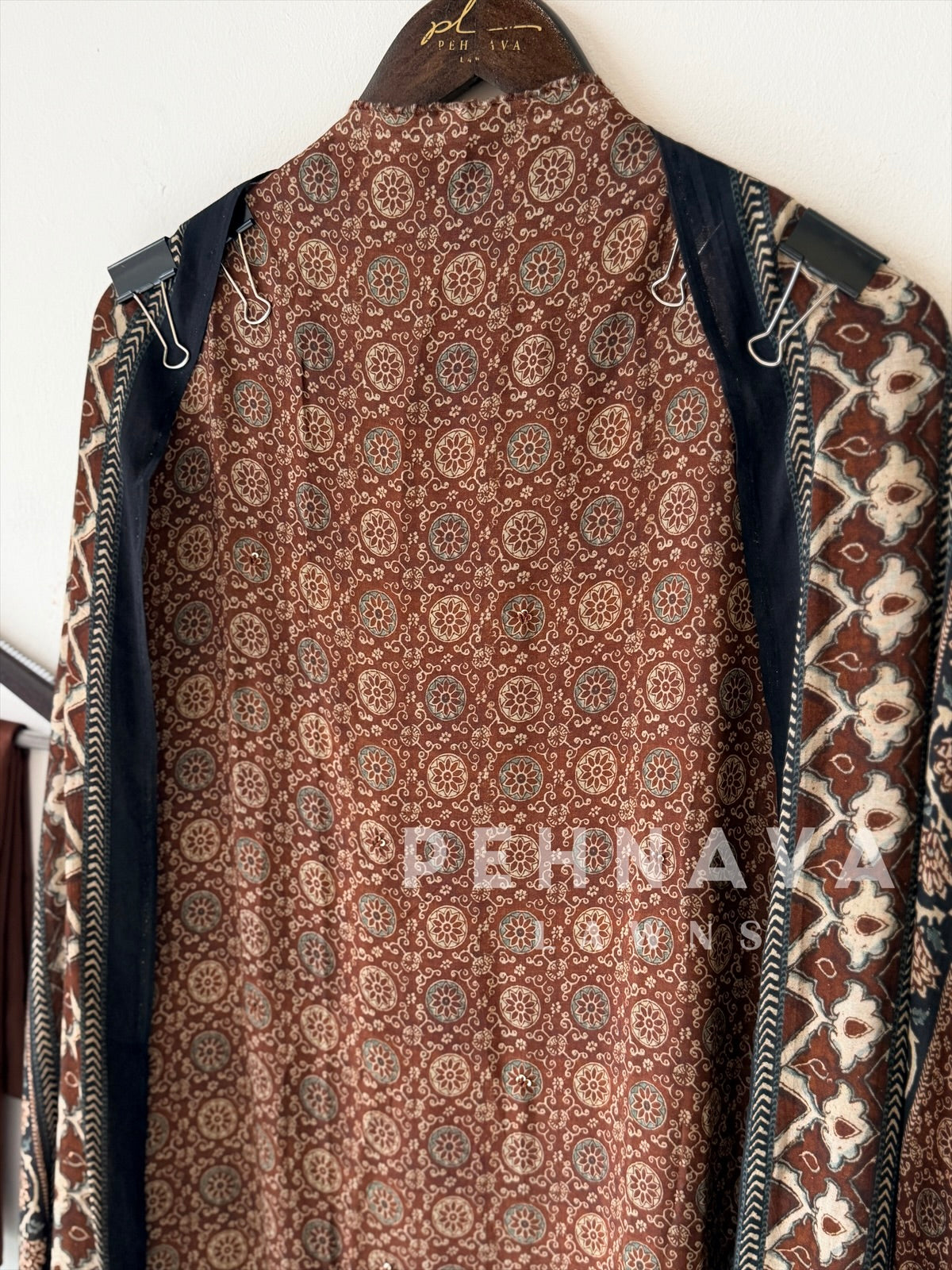 Ajrak Printed Unstitched Suit