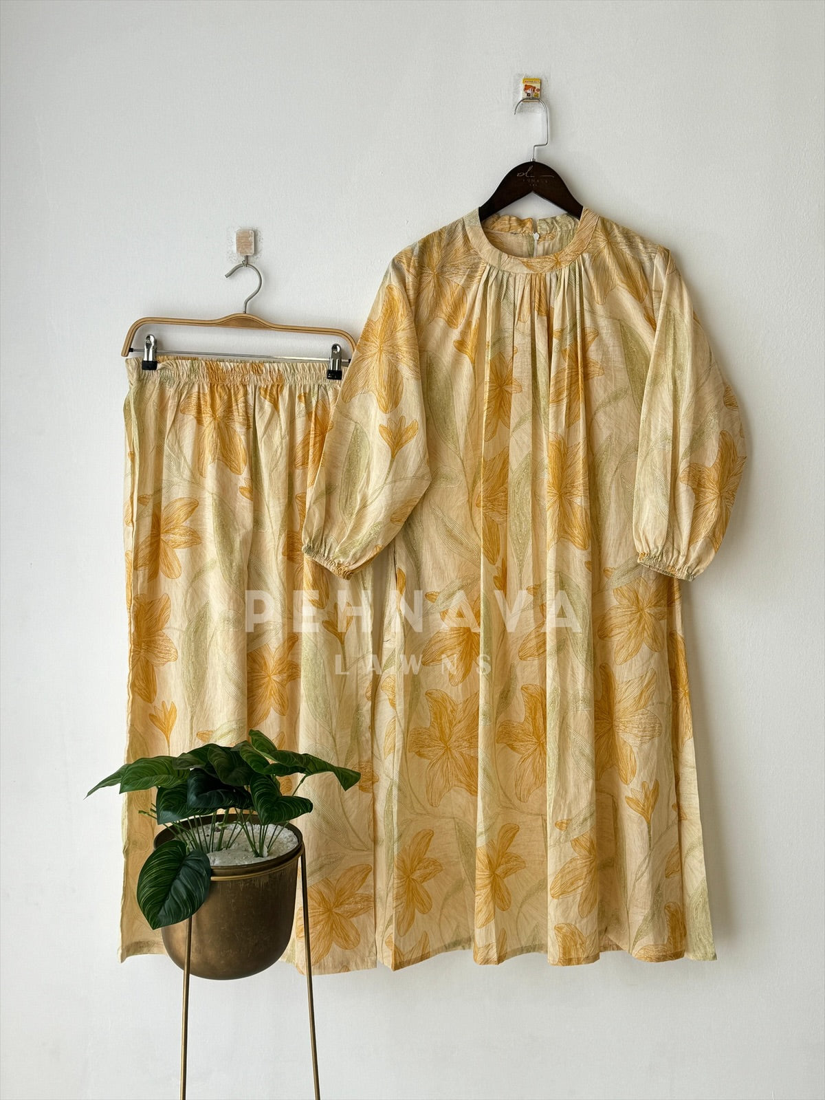 Flowy Tunic Co-ord Set - Pehnava Lawns