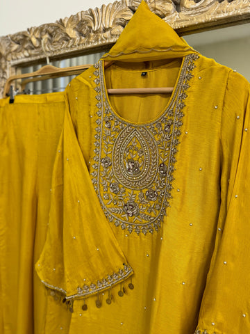 Pure Silk Elegance Suit 2158