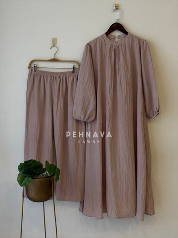 Halter Neck Pleated Co-ord Set SN5221