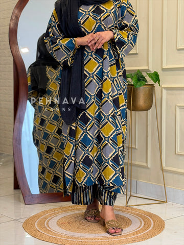 Daily Wear Cotton Printed Suit Set