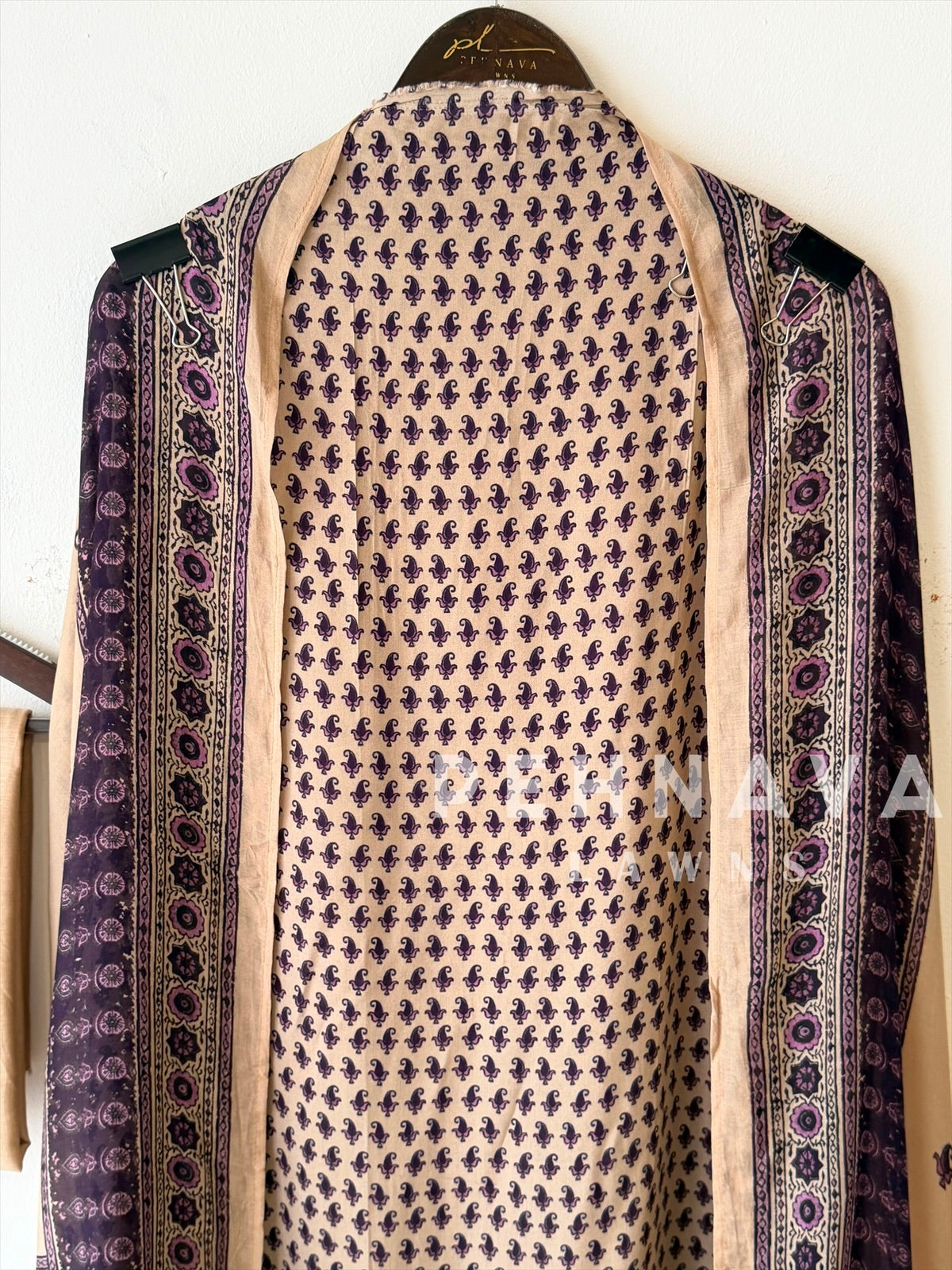 Ajrak Printed Unstitched Suit