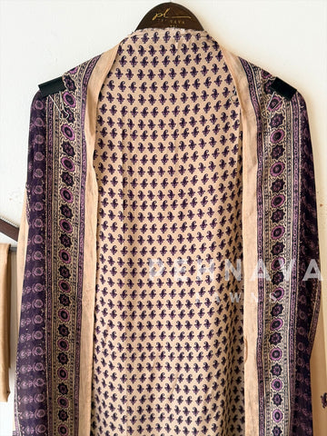 Ajrak Printed Unstitched Suit
