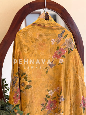 Floral Printed Unstitched Suit (Dispatch Time 4-5 Days)