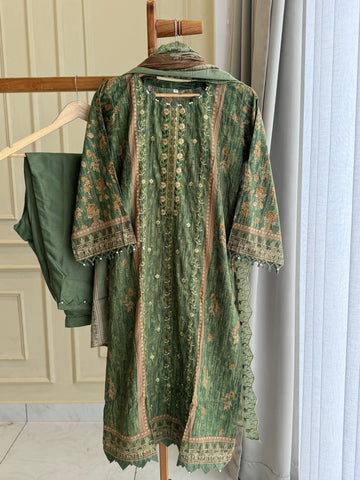 Casual Fit Cotton Suit-2