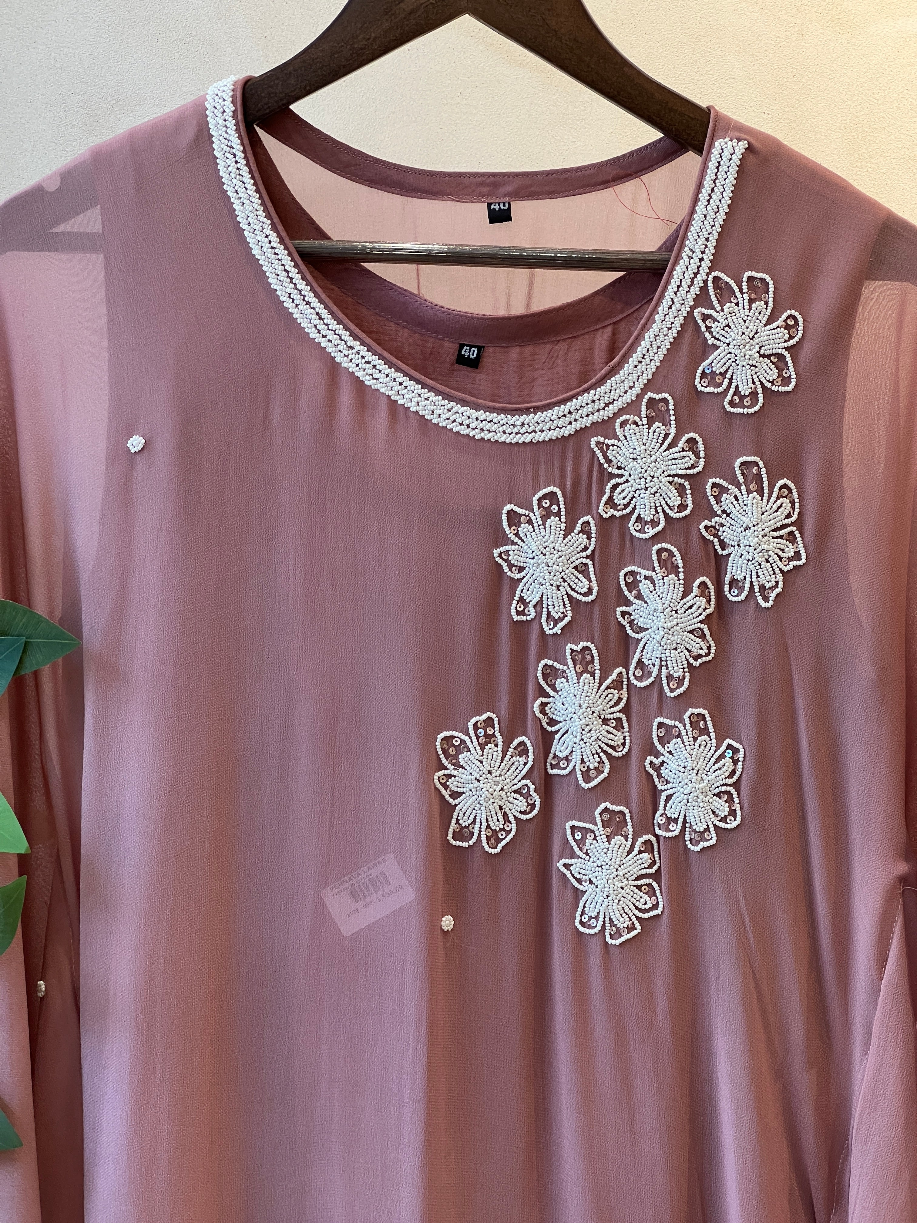Premium Handworked kafthan - Pehnava Lawns
