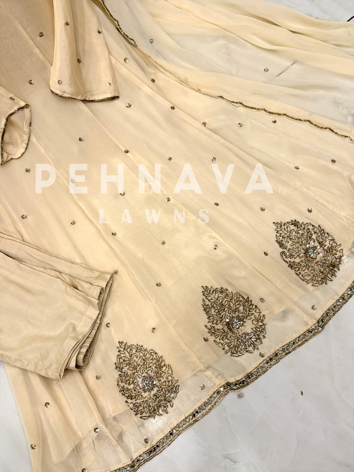 Premium Work Anarkali Set