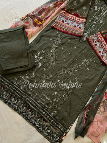 Cotton Comfortable Essential Suit-3559A
