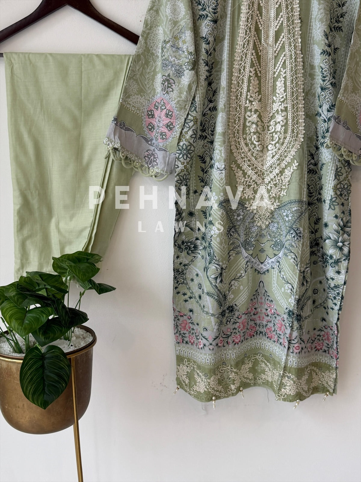 Floral Printed Ready to wear suit-1737