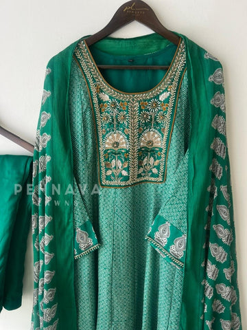 Premium Handworked Anarkali