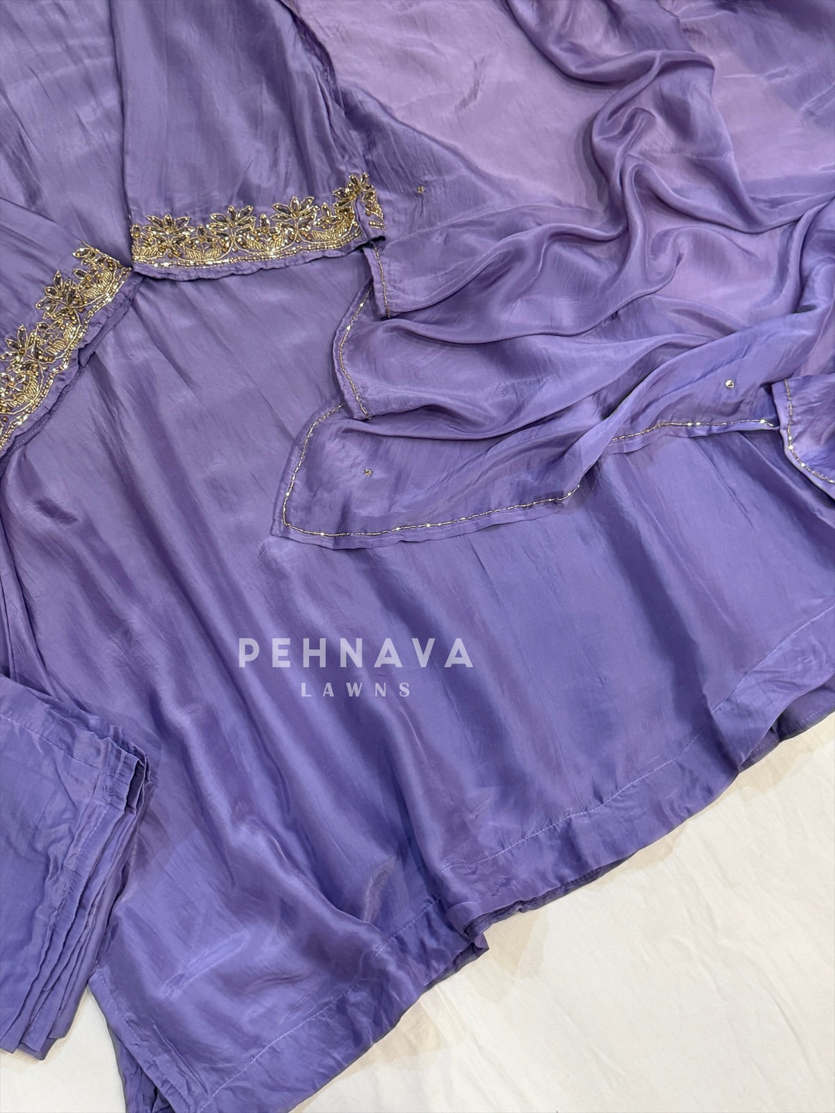 Crepe Handworked Ensemble H-367
