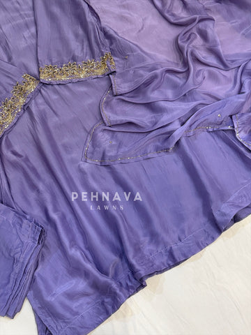 Crepe Handworked Ensemble H-367