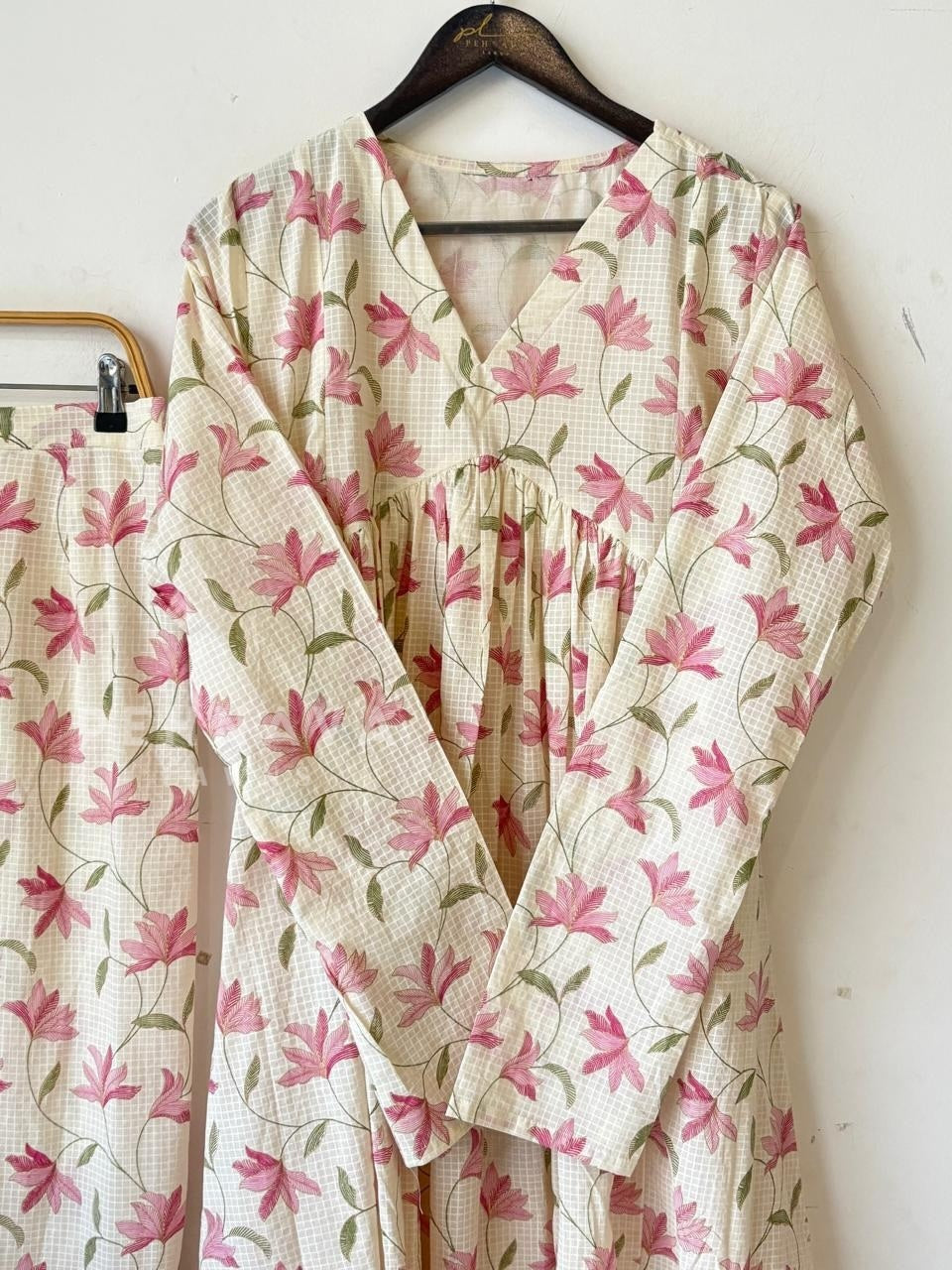 Floral Cotton  Attire - Pehnava Lawns