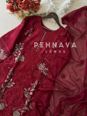 Festive Comfort Suit Set_ 5534 - Pehnava Lawns