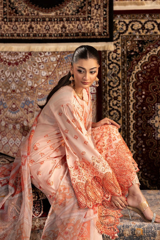 Adan’s Chenille premium unstitched suit-D08 - Pehnava Lawns