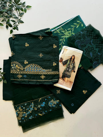 PREMIUM THREE PIECE LAWN SET-9