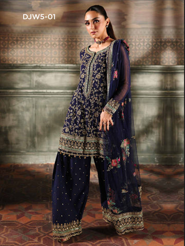 CHARIZMA UNSTITCHED LUXURY COLLECTION -01