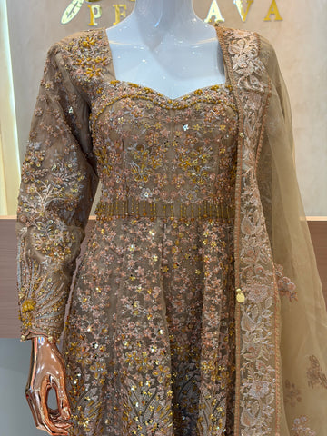 Vintage Grace golden Suit