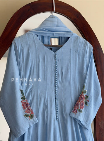 Floral Printed Suit