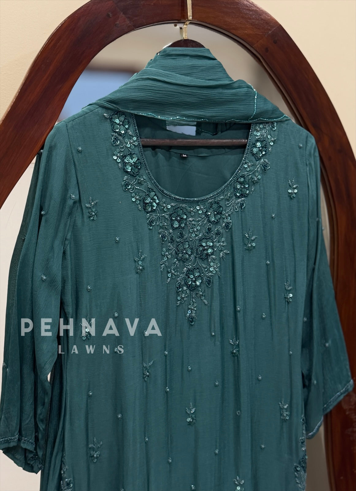 Premium Handworked Chinnon Suit