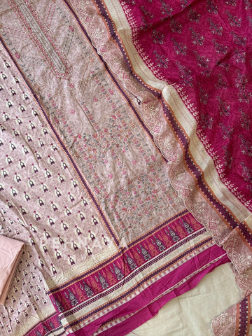 Casual Embroidered Suit-2706 - Pehnava Lawns