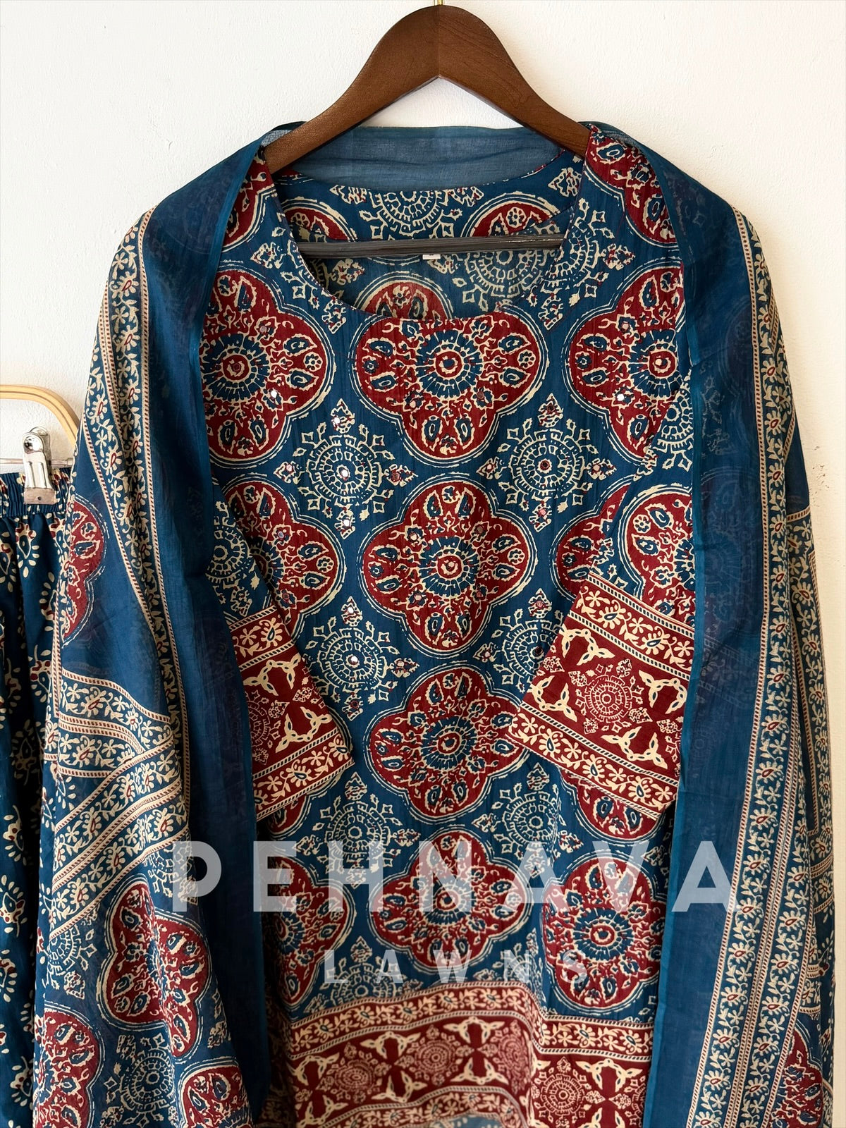 Cotton Printed Suit 313