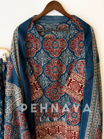 Cotton Printed Suit 313