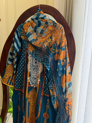 Embroidered Casual Pakistani Suit