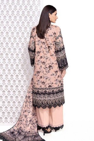 Khaadi Unstitched embroidered Lawn suit-7934