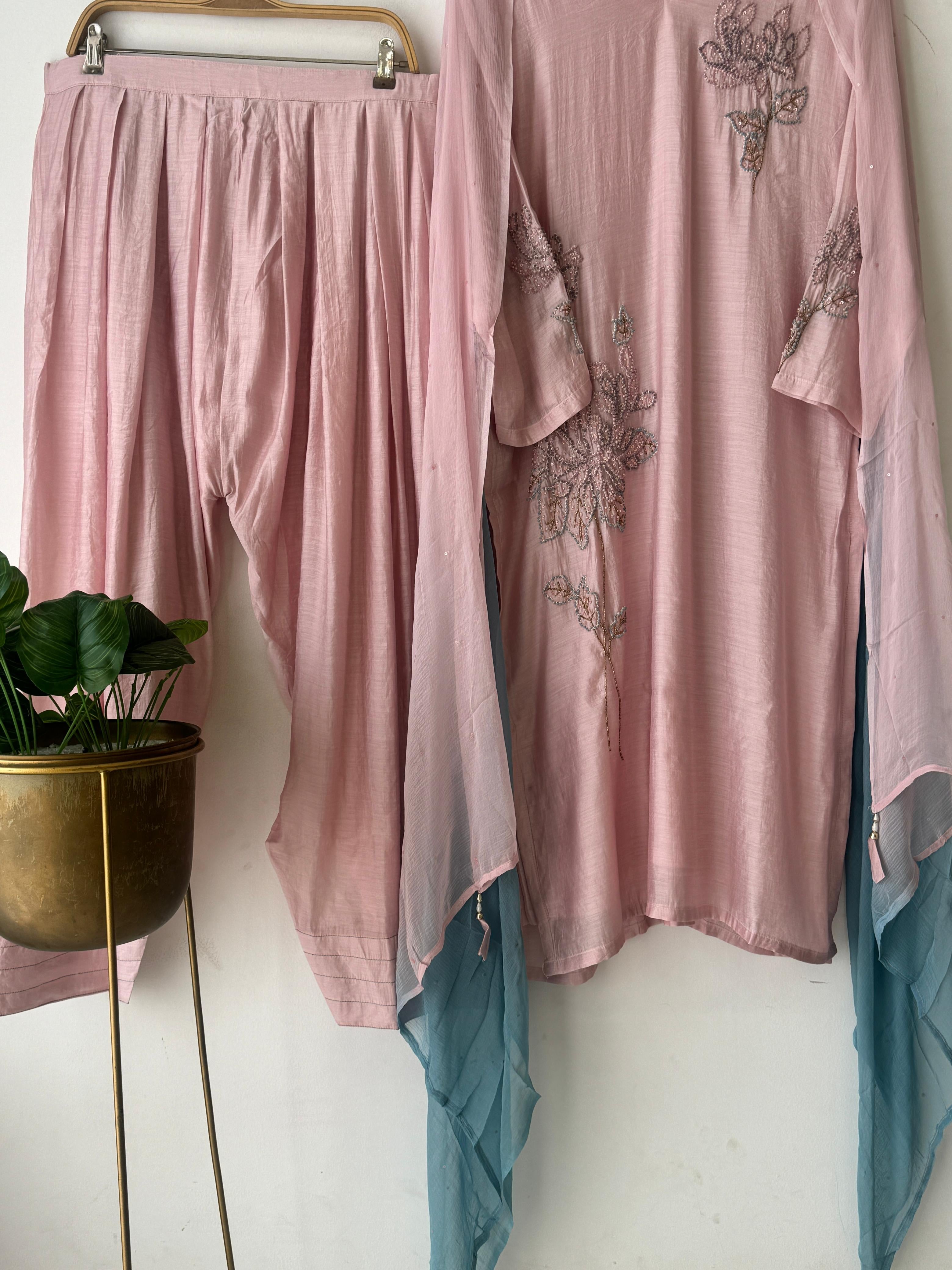 Mul-chandheri Farshi shalwar-3994 - Pehnava Lawns