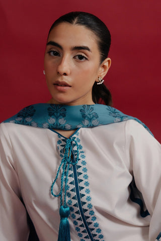 Soft Crepe Lace Suit Set