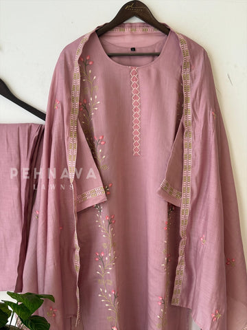 Classic Embroidery Suit Set