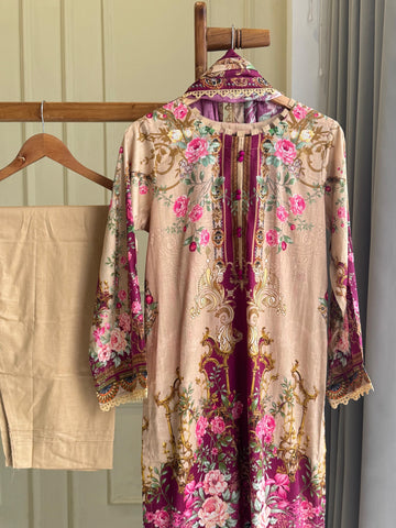 Jade Casual Fit Lawn Suit- 3458
