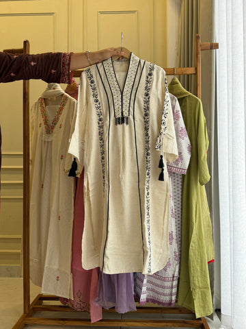 Indo Western 2 Piece cotton set