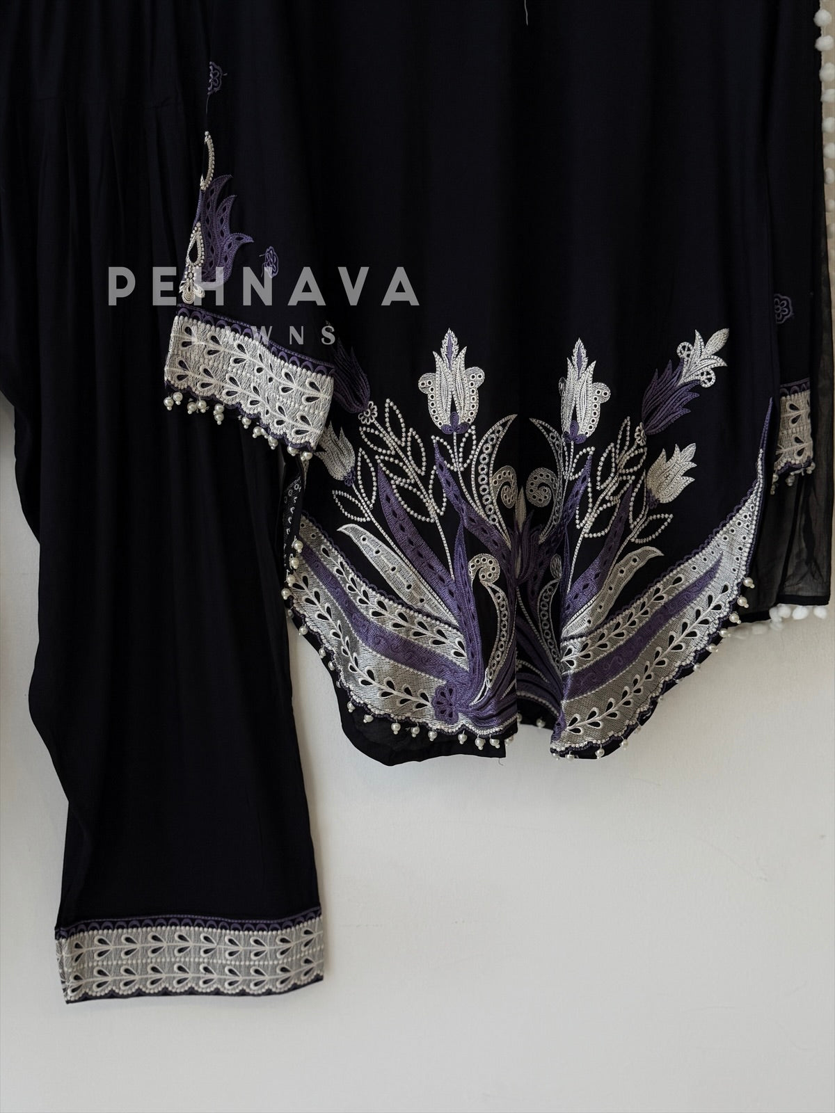 Floral Embroidered Farshi Salwar 401