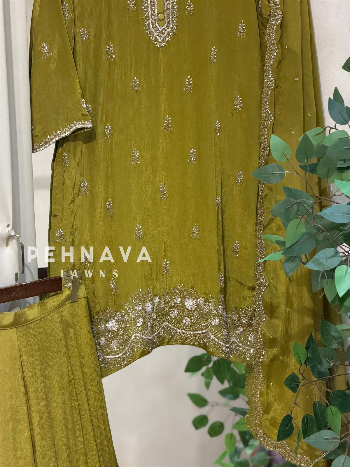 Premium Handworked Chinnon Ensemble