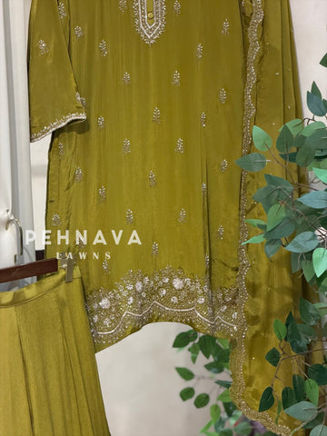 Premium Handworked Chinnon Ensemble