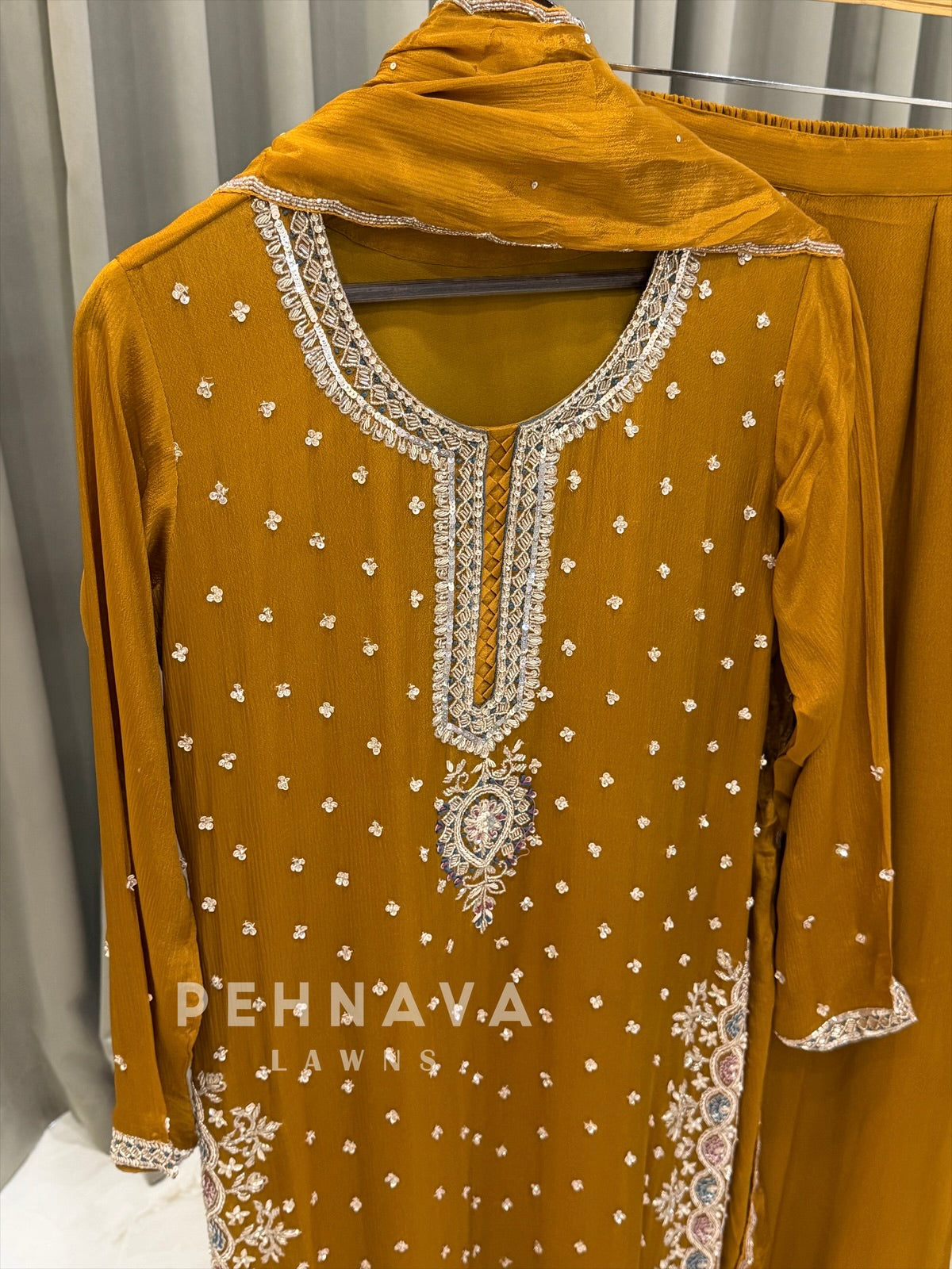 Premium Handworked Chinnon Suit-U4066