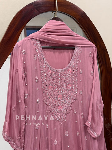 Premium Chinnon Handworked Gown
