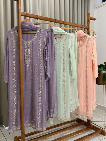 Handworked Premium Ready to wear suit-1456