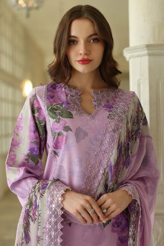 3-PC UNSTITCHED EMBROIDERED LAWN COLLECTION AN5-03