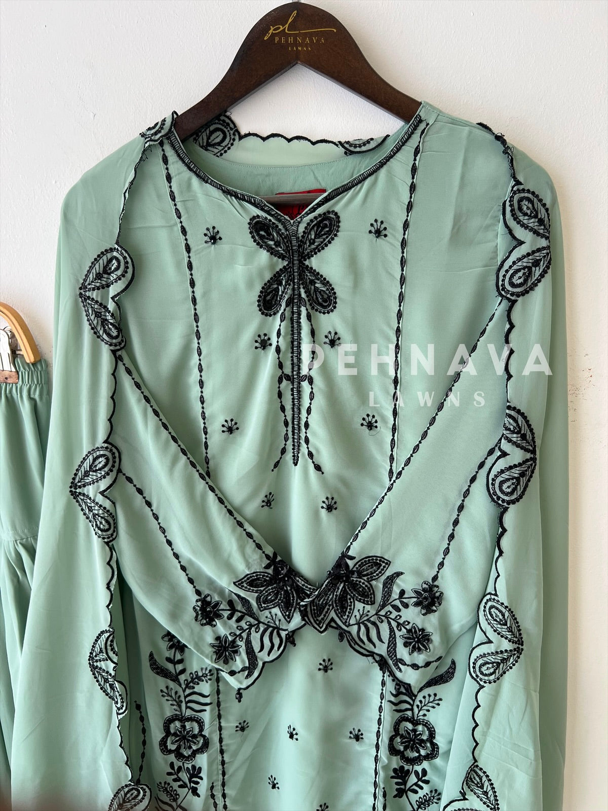 Classic Embroidered Farshi Salwar 7277