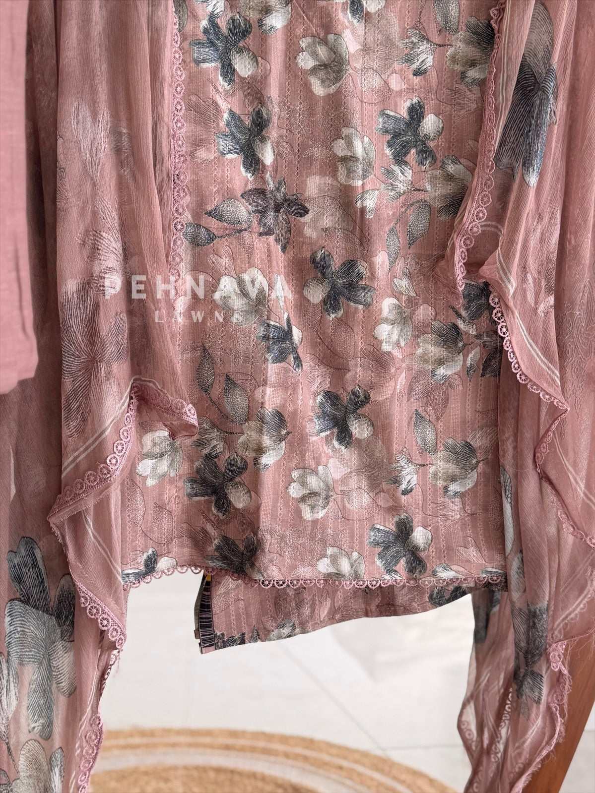 Floral Printed Unstitched Suit -Payal 4312