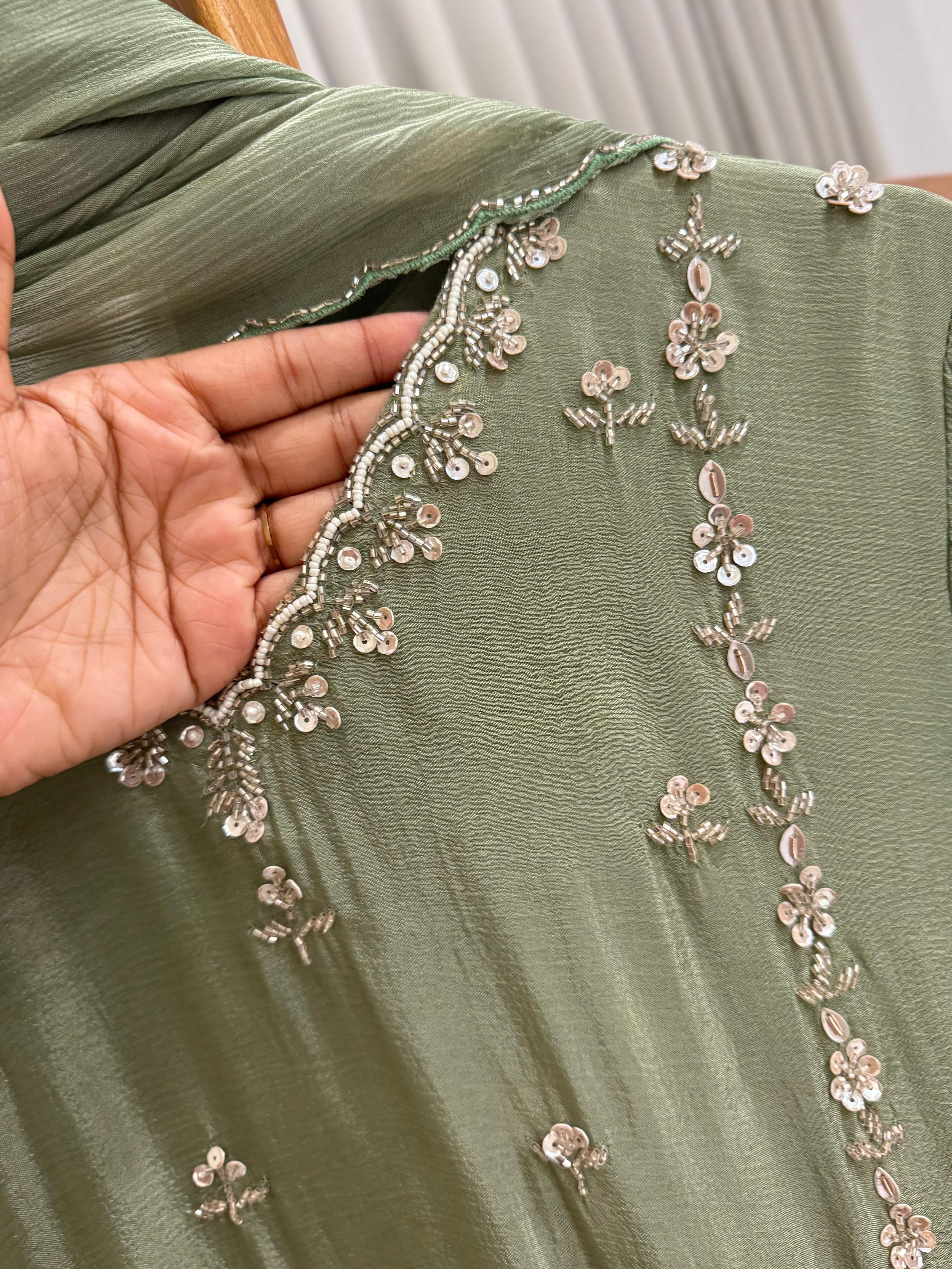 Handworked Premium Ready to wear suit-7690
