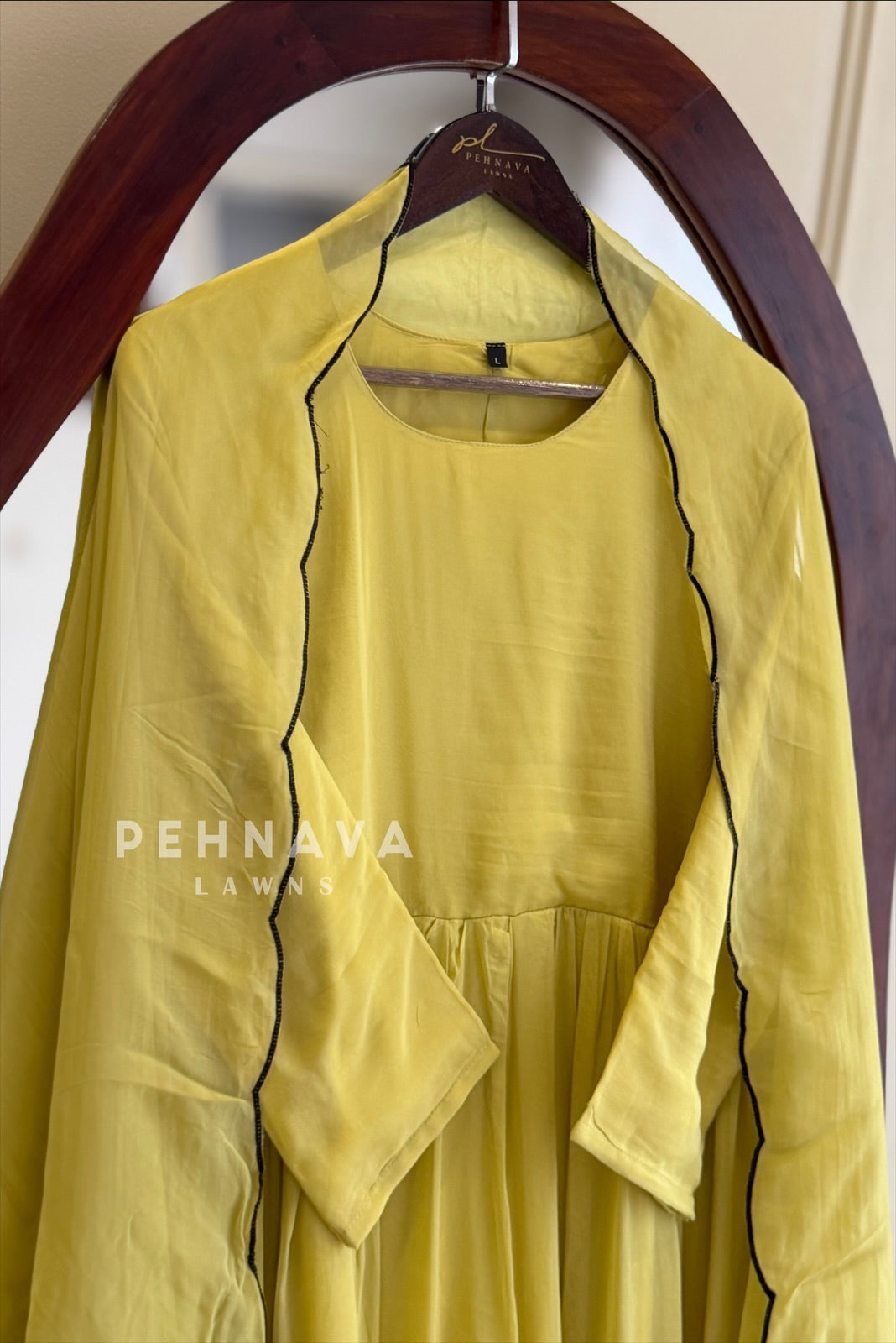 Embroidered Dupatta Suit Set