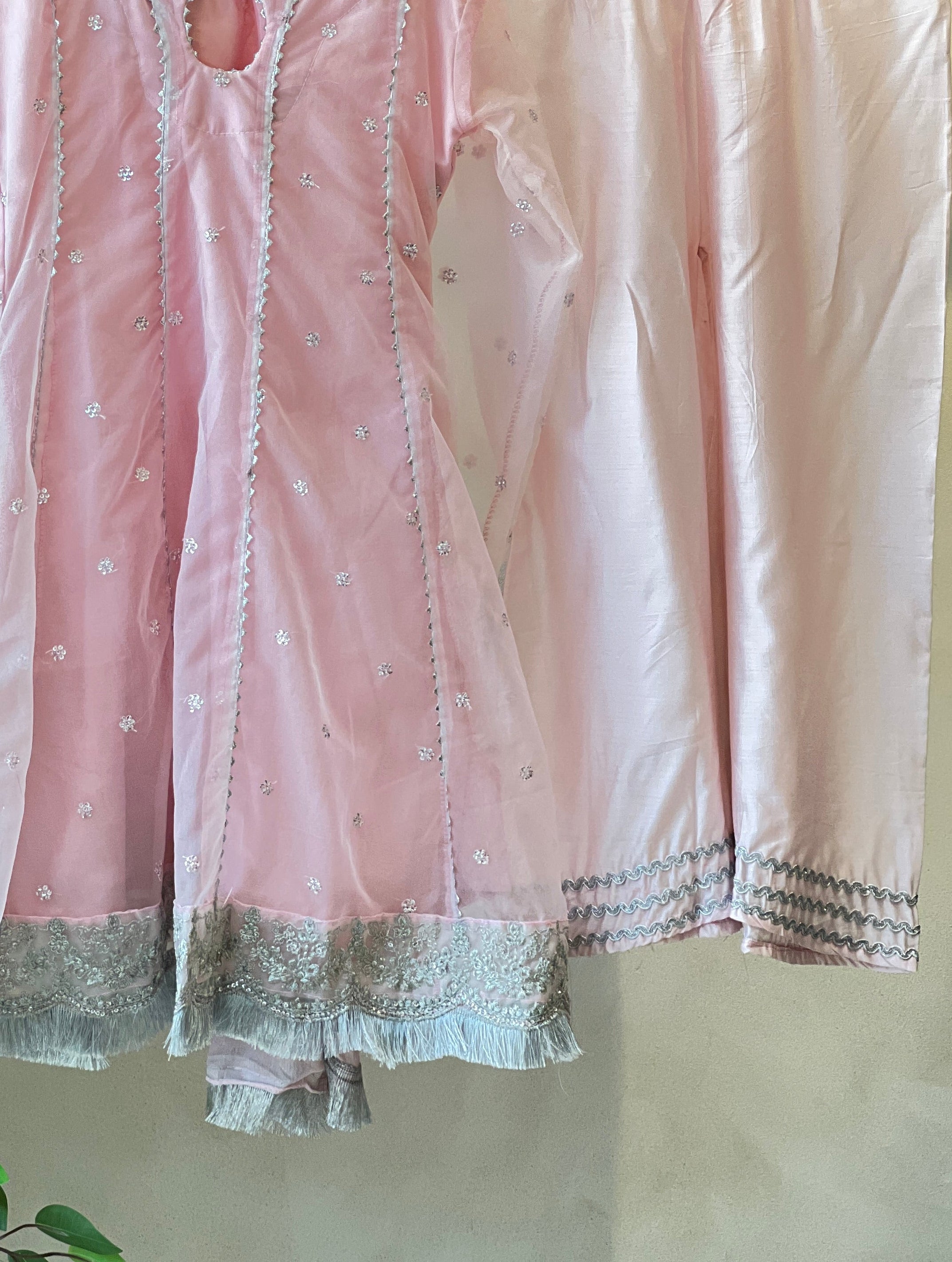 Kids party wear -ready to wear MKS-EF25-37-PINK - Pehnava Lawns