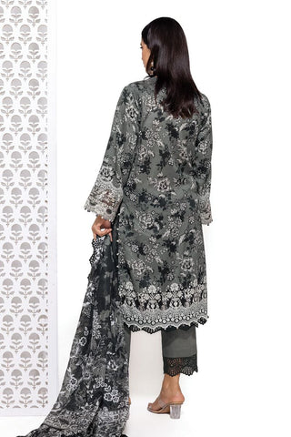 Khaadi Unstitched embroidered Lawn suit-7932